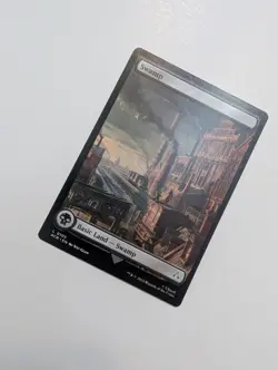 MTG - Swamp 0105 - Assassin's Creed NM/M Condition - Image 2
