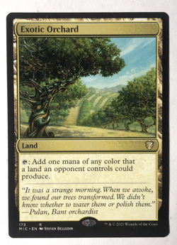 Exotic Orchard 173 Commander: Innistrad Midnight Hunt MTG Magic the Gathering NM - Image 1
