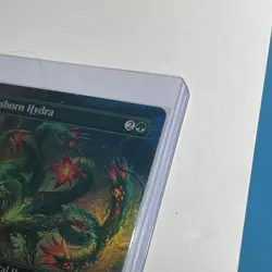 MTG Mossborn Hydra Borderless Foundations 0337 Foil - Image 3
