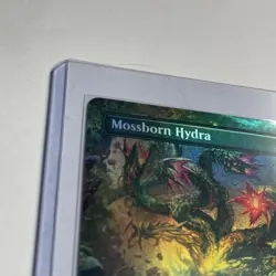 MTG Mossborn Hydra Borderless Foundations 0337 Foil - Image 4
