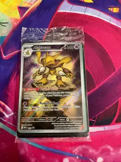 Alakazam MEP009 Mega Evolution Sealed Promo Pokemon TCG - Image 1