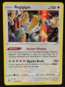 Pokemon - Regigigas 130/189 - Astral Radiance Holo Rare - NM - Image 1