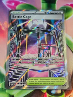 Pokemon TCG Battle Cage Ultra Rare Full Art 116/094 NM - Image 1