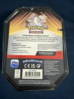 Pokemon Triple Whammy Tin Slaking Sealed New TCG Collectible Box - Image 2