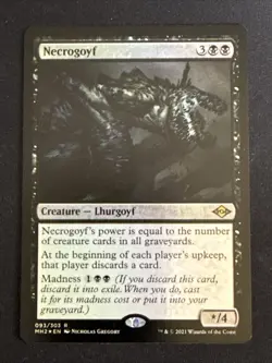 1x Foil Necrogoyf (093) Modern Horizons 2 LP MTG Magic the Gathering x1 MKE - Image 1