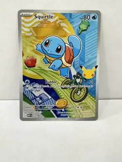 Squirtle Pokemon TCG First Partner Illustration Promo #39 MEP 2026 - Image 1