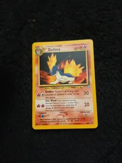 Quilava HP 46/111 Unlimited Neo Genesis Pokemon TCG Regular - Image 1