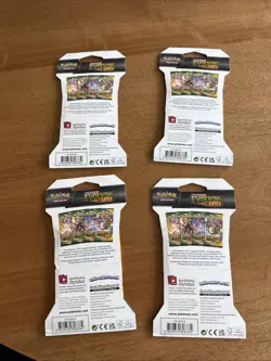 Pokemon TCG Sword & Shield Evolving Skies Sleeved Booster Pack (LOT OF 4) - Image 2