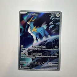 Cobalion 144/086 - Illustration Rare - Black Bolt - Pokemon TCG - Image 1