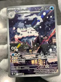 Pokemon TCG Vanilluxe 113/086 White Flare Holo Illustration Rare NM - Image 3