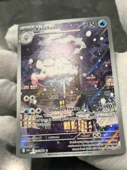 Pokemon TCG Vanilluxe 113/086 White Flare Holo Illustration Rare NM - Image 4