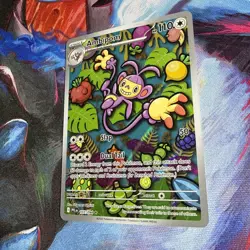 Ambipom 107/094 ME02: Phantasmal Flames Pokemon TCG Illustration Rare NM - Image 2