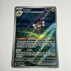 Ledian 144/142 Stellar Crown Illustration Rare Full Art Holo Pokemon TCG NM/M - Image 1