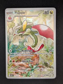 Pokemon TCG Flapple 210/191 Secret Rare Surging Sparks - Image 1