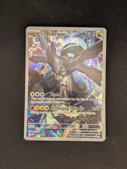 Pokemon TCG N's Zekrom MEP 031 Black Star Promo - Image 1