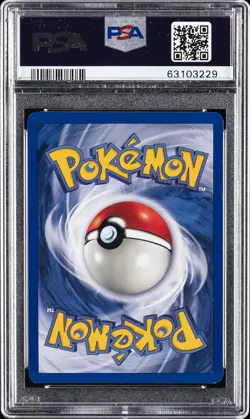 1999 POKEMON BASE SET SHADOWLESS #102 WATER ENERGY PSA 9 - Image 2