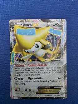 Jirachi EX Ultra Rare Basic Holo Plasma Blast 60/101 Pokemon TCG 2013 - Image 1