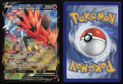 Galarian Zapdos V TG19/TG30 Astral Radiance Trainer Gallery Pokemon English NM - Image 3