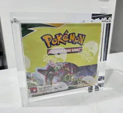 Pokemon TCG Evolving Skies Booster Box New/Factory Sealed With Acrylic Hard Case - Image 1