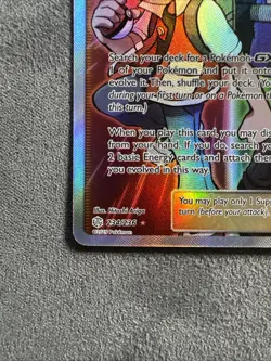 Pokemon TCG 2019 Red Blue Tag Team Trainer Cosmic Eclipse Full Art #234/236 - Image 5