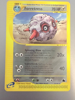 Pokemon Forretress 9/144 Skyridge (2003) – Mint – NEVER Played – Rare – e‑Reader - Image 1