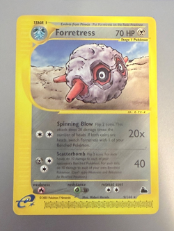 Pokemon Forretress 9/144 Skyridge (2003) – Mint – NEVER Played – Rare – e‑Reader - Image 2