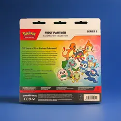 2 PACK Pokemon First Partner Illustration Rare Promo Collection SEALED BOX LOT - Image 3
