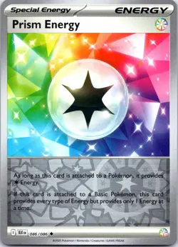 Prism Energy 086/086 Uncommon Black Bolt Pokemon Reverse Holo NM - Image 1