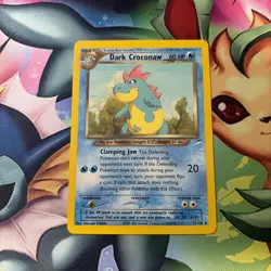 Pokemon TCG Dark Croconaw 32/105 Neo Destiny LP - Image 1