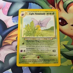 Pokemon TCG - Neo Destiny - Unlimited - Light Venomoth 53/105 LP - Image 1