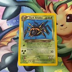 Pokemon TCG Dark Ariados 17/105 Neo Destiny Unlimited Regular Rare LP - Image 1