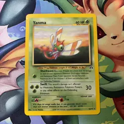 YANMA POKEMON NEO DISCOVERY 36/75 RARE MP UNLIMITED - Image 1