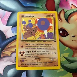 Hitmontop 22/75 Vintage Neo Discovery Regular, Pokemon 2001 (LP) - Image 1