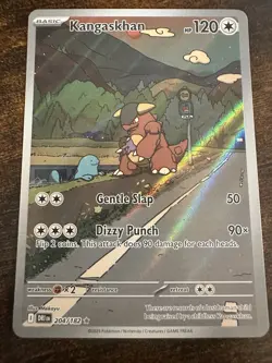 Pokemon TCG Kangaskhan 204/182 Illustration Rare, SV10, Near Mint Condition - Image 2