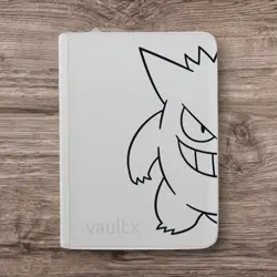 Vault X - 9 Pocket eXo-Tec Zip Binder Folder - White Edition Pokemon Gengar - Image 1
