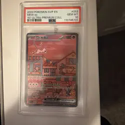 2023 POKEMON 151 ULTRA-PREMIUM COLLECTION PROMO #053 MEW EX PSA 10 - Image 1