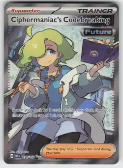 Ciphermaniac's Codebreaking - Ultra Rare SV05: Temporal Forces 198/162 Pokemon - Image 1