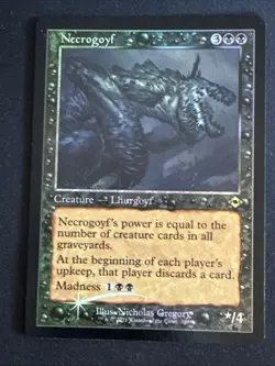 1x Foil Necrogoyf (398) Modern Horizons 2 Retro Framed LP MTG Magic x1 MKE - Image 1
