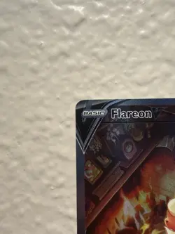 Pokemon Flareon V Single Strike Full Art Promo Holo Basic SWSH179 210 HP 2021 - Image 2