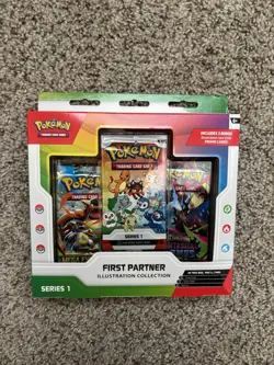 Pokemon TCG First Partner Illustration Collection Series 1 Lot Of 4 Sealed - Image 2