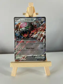 Pokemon TCG Bloodmoon Ursaluna ex 141/167 Sv06: Twilight Masquerade Holo - Image 1