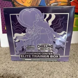 Pokemon Center Chilling Reign ETB Elite Trainer Box [Ice Rider] NEW/SEALED - Image 1