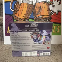 Pokemon Center Chilling Reign ETB Elite Trainer Box [Ice Rider] NEW/SEALED - Image 2