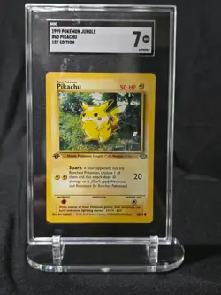 Pikachu 1999 Pokemon Jungle 1st Edition #60 (SGC 7) - Image 1