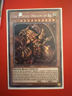 Yugioh The Winged Dragon Of Ra SBCB-EN203 1ST SECRET (NM) - Image 1