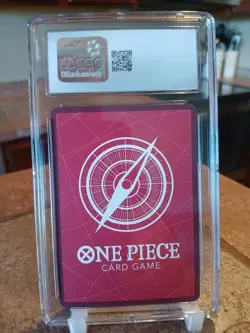 One Piece TCG Sakazuki CGC 9 Leader Alt Art Japanese OP05-041 - Image 2