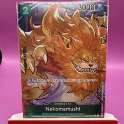 OP01-048 Nekomamushi (Box Topper) Alternative Art English One Piece Romance Dawn - Image 1