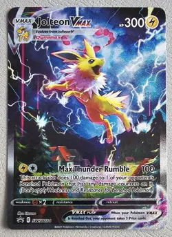 Pokemon Cards Jolteon VMAX SWSH184 Sword & Shield Promo Holo Promo - Image 1