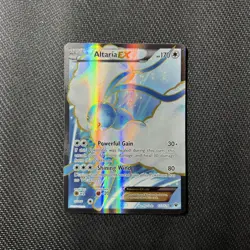 Altaria EX 123/124 Pokemon Fates Collide XY Full Art Ultra Rare Card MP Holo TCG - Image 1