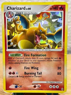 Miscellaneous Cards & Products Charizard 001/099 Holo Promo Pokemon HP - Image 1